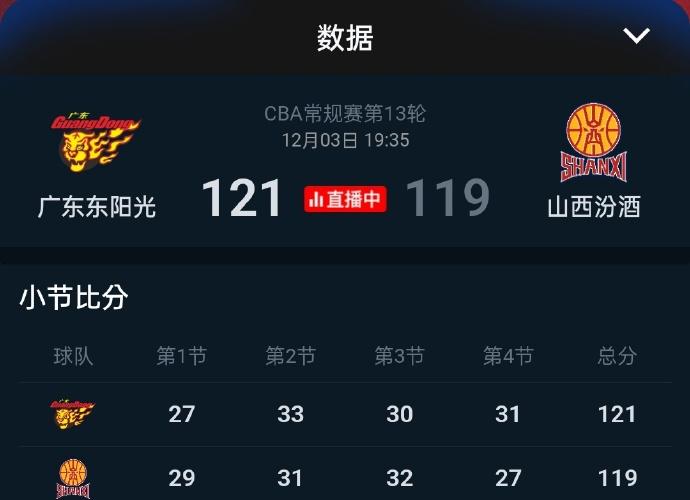 cba直播
